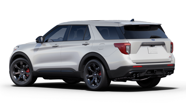 21 Ford Explorer St Star White 3 0l Ecoboost V6 Engine With Auto Start Stop Technology Cabot Ford Lincoln